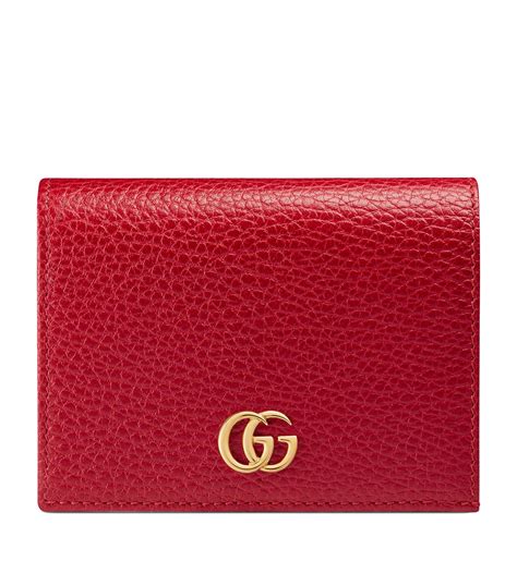 gucci card case red|gucci card case women.